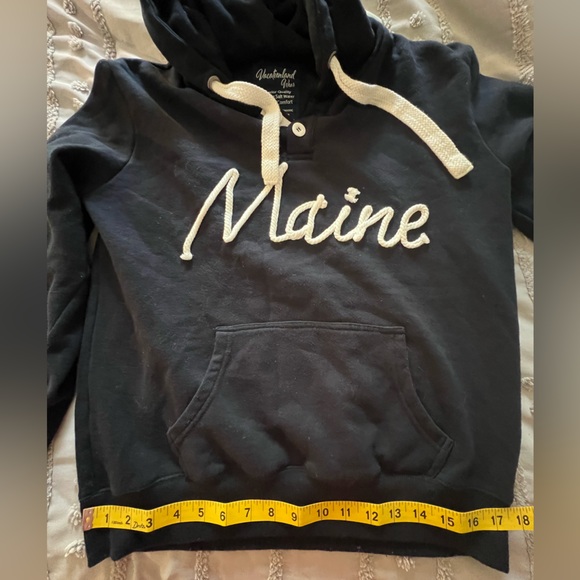 Maine Rope Hoodie-Navy Blue, size small - Picture 7 of 9